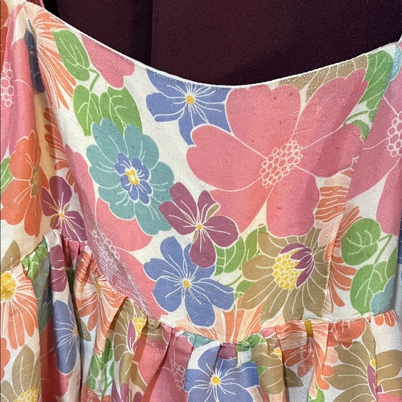 Storia Wildflower Fields Babydoll Mini Dress - Picture 3 of 5